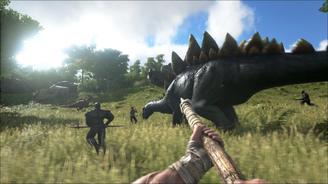 Скриншот игры ARK: Survival Evolved