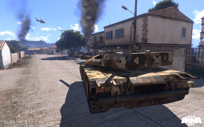 Скриншот игры ArmA 3