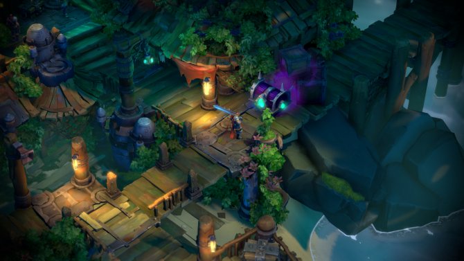 Скриншот игры Battle Chasers: Nightwar
