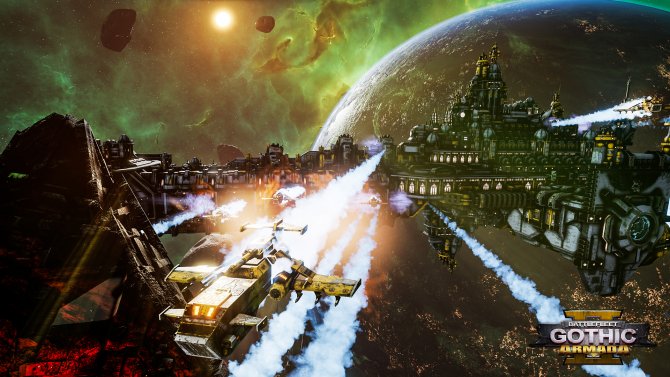 Скриншот игры Battlefleet Gothic: Armada 2