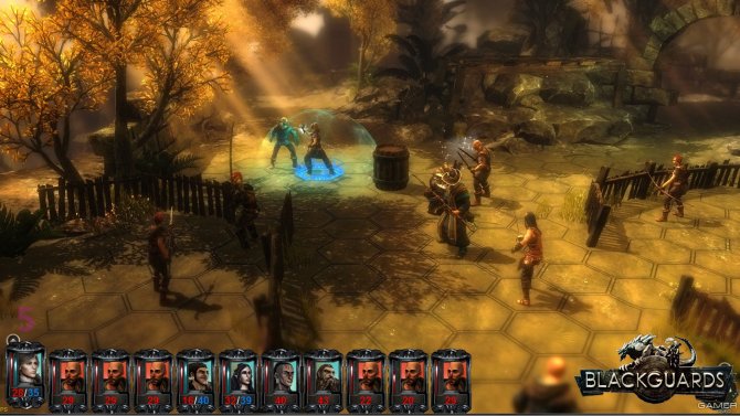 Скриншот игры Blackguards