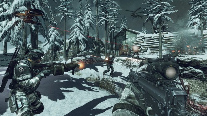 Скриншот игры Call of Duty: Ghosts