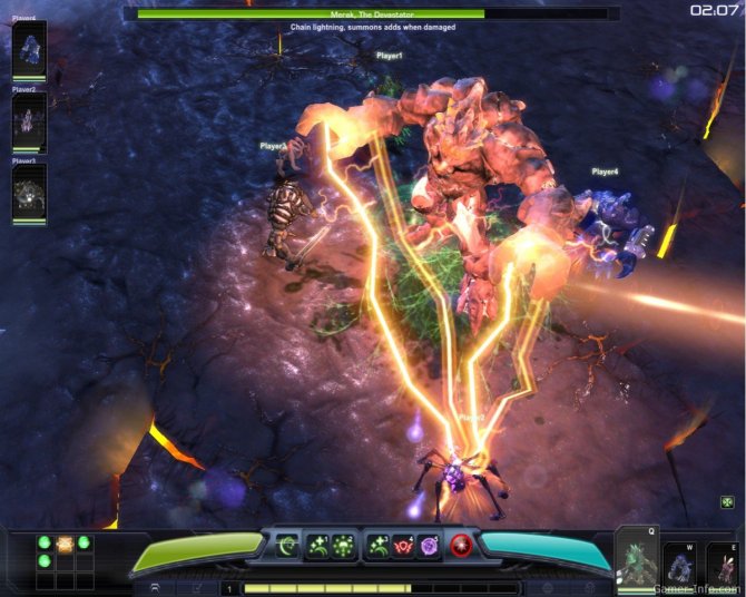 Скриншот игры Darkspore