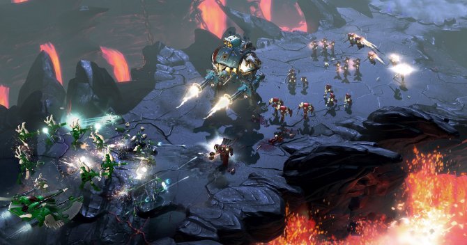 Скриншот игры Warhammer 40,000: Dawn of War III
