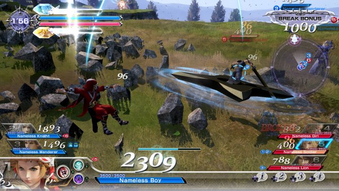Скриншот игры Dissidia Final Fantasy NT