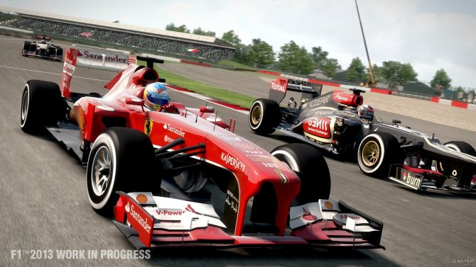 Скриншот игры F1 2013