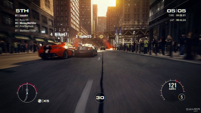 Скриншот игры GRID 2