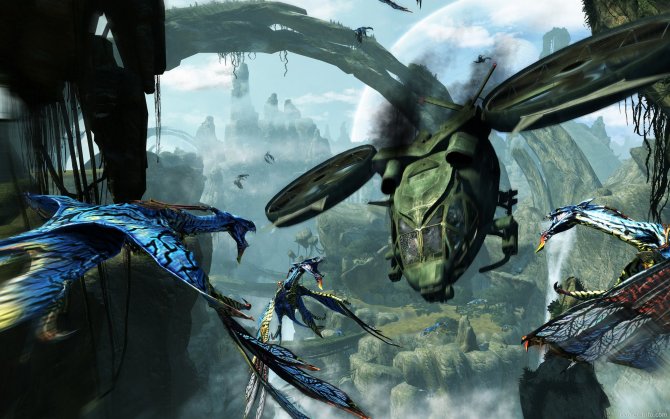 Скриншот игры James Cameron's Avatar: The Game