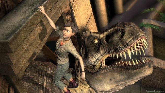Скриншот игры Jurassic Park: The Game