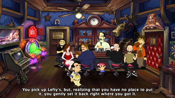 Скриншот игры Leisure Suit Larry in the Land of the Lounge Lizards: Reloaded