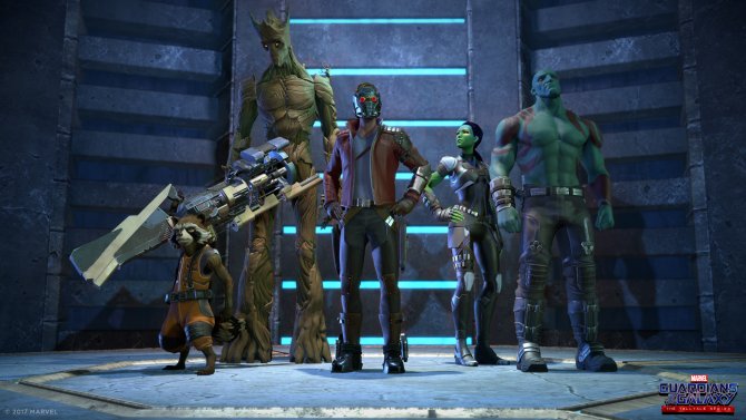 Скриншот игры Marvel's Guardians of the Galaxy: The Telltale Series