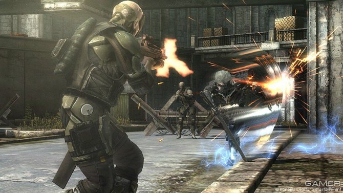Скриншот игры Metal Gear Rising: Revengeance