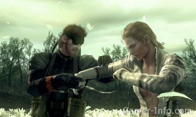 Скриншот игры Metal Gear Solid Snake Eater 3D
