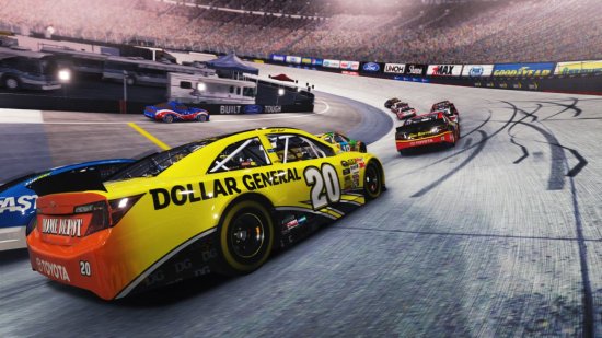 Скриншот игры NASCAR '14