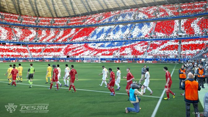 Скриншот игры Pro Evolution Soccer 2014