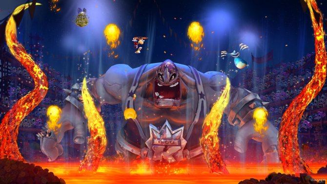Скриншот игры Rayman: Legends