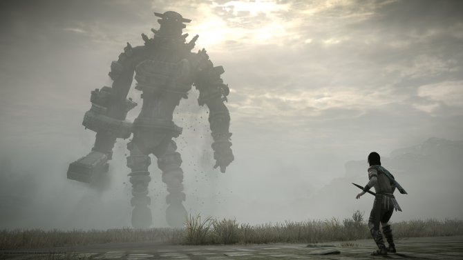 Скриншот игры Shadow of the Colossus