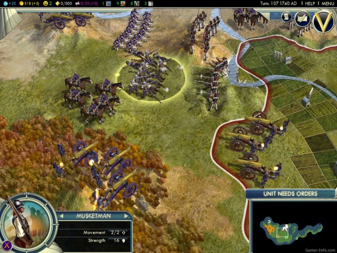 Скриншот игры Sid Meier's Civilization V