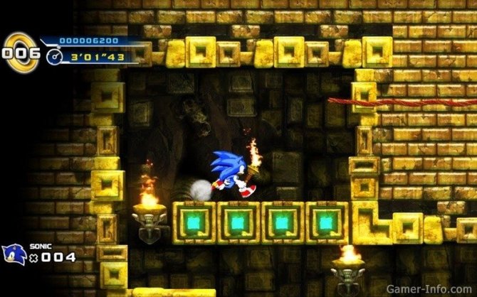 Скриншот игры Sonic the Hedgehog 4: Episode I