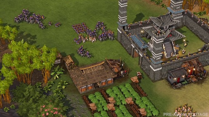 Скриншот игры Stronghold: Warlords