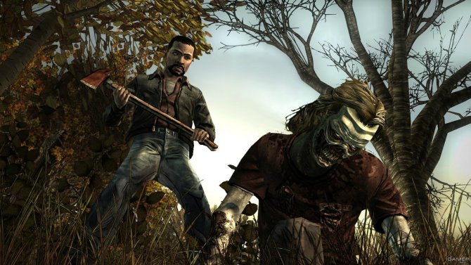 Скриншот игры The Walking Dead