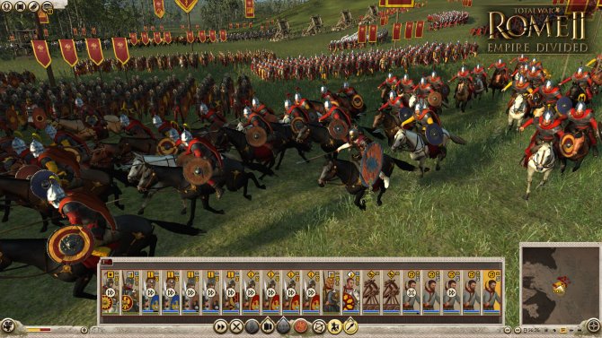 Скриншот игры Total War: ROME II – Empire Divided
