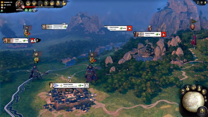 Скриншот игры Total War: Three Kingdoms