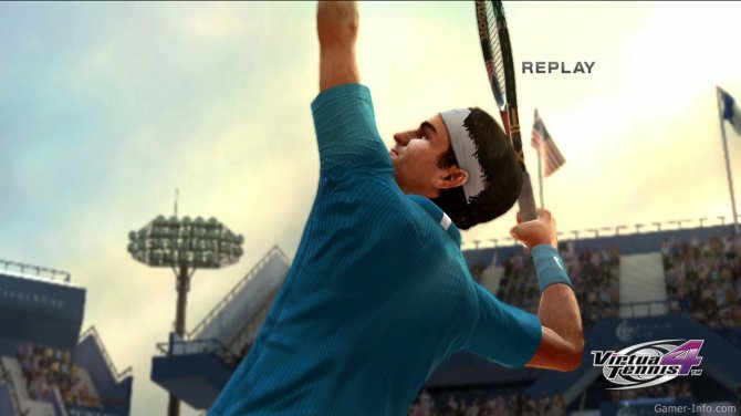 Скриншот игры Virtua Tennis 4