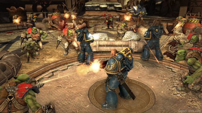 Скриншот игры Warhammer 40000: Space Marine