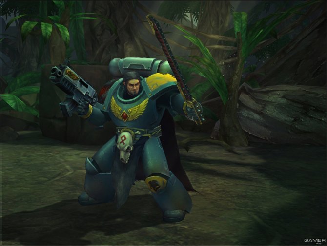 Скриншот игры Warhammer 40000: Space Wolf