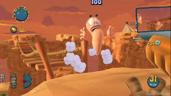 Скриншот игры Worms: Ultimate Mayhem