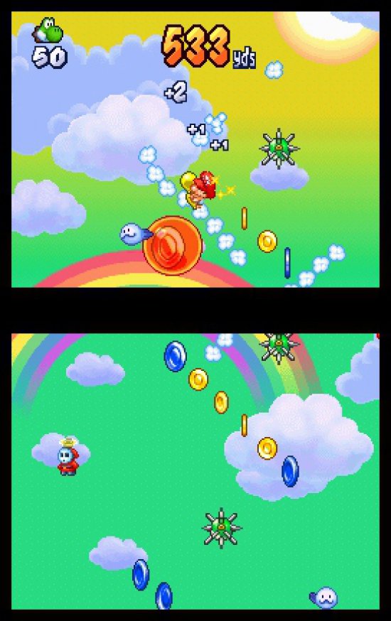 Yoshi Touch And Go Game Over