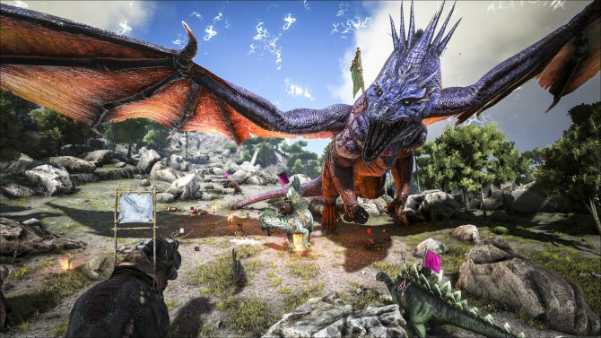 Скриншот игры ARK: Survival of the Fittest