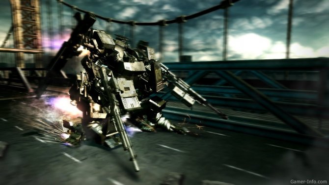 Скриншот игры Armored Core 5
