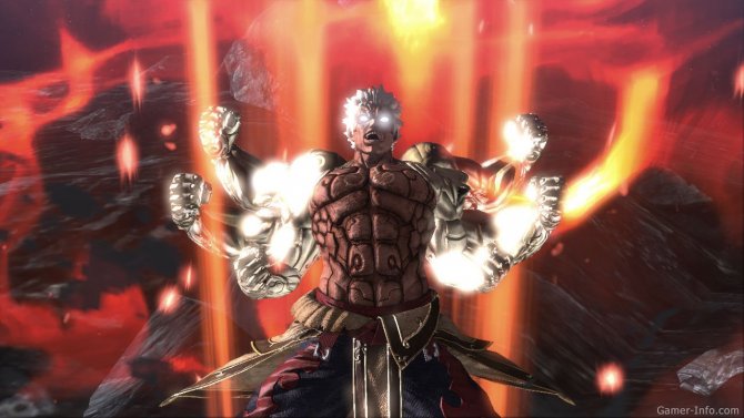Скриншот игры Asura's Wrath