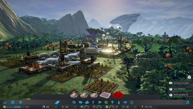 Скриншот игры Aven Colony