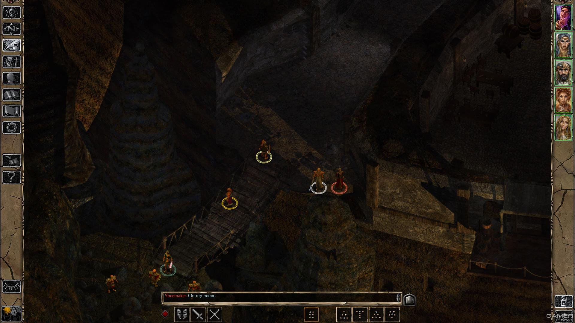 Треснувшая стена baldur s. Baldur's Gate: enhanced Edition. Baldur's Gate 2. Baldur's Gate Скриншоты. Балдурс гейт 2 геймплей.