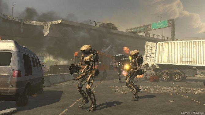 Скриншот игры Battle: Los Angeles