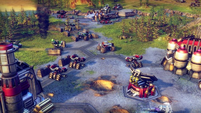 Скриншот игры Battle Worlds: Kronos