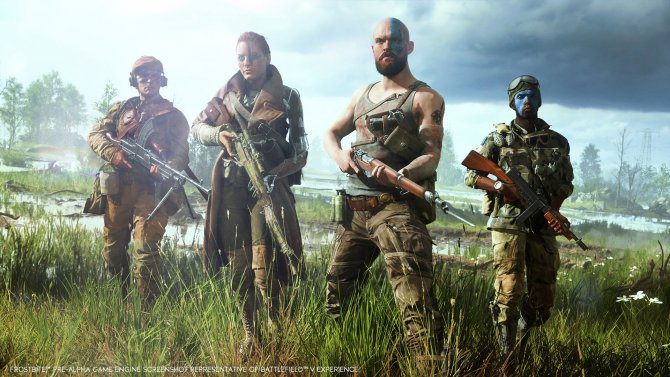 Скриншот игры Battlefield V