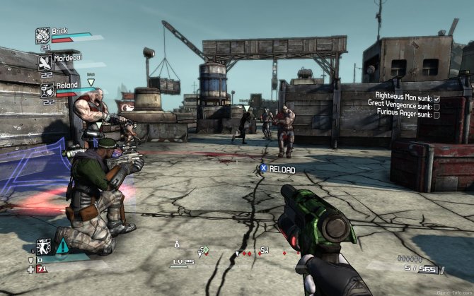 Скриншот игры Borderlands