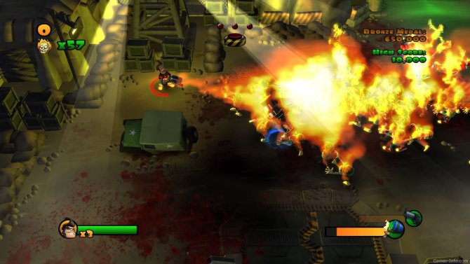 Скриншот игры Burn, Zombie, Burn!
