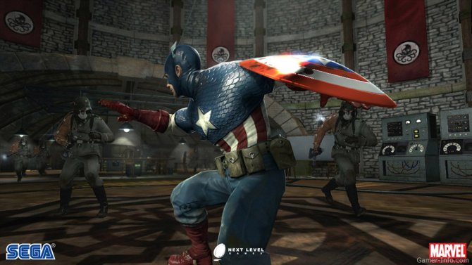 Скриншот игры Captain America: Super Soldier