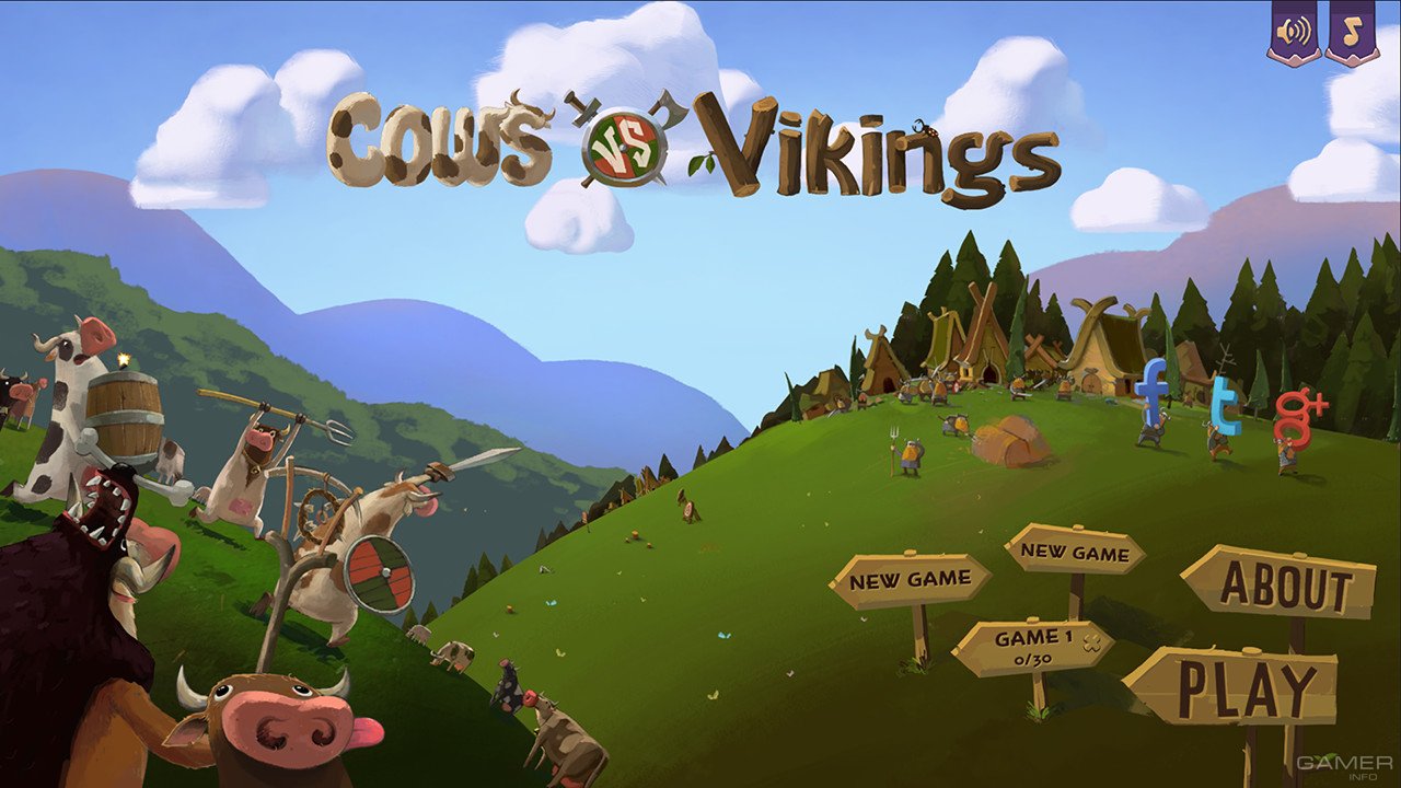 Игра викинги против. Cows vs Vikings игра. Коровы против викингов. Быки и коровы игра. Super Cow игра.