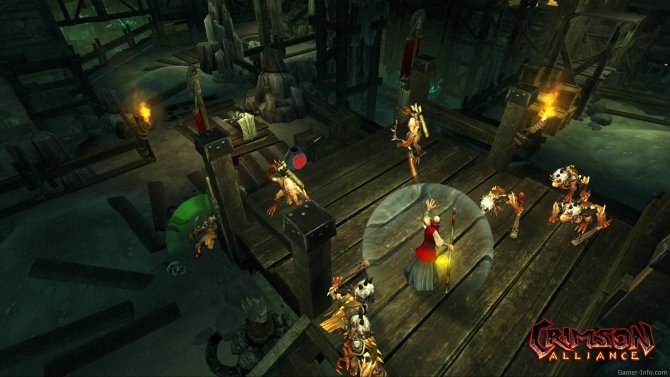 Скриншот игры Crimson Alliance