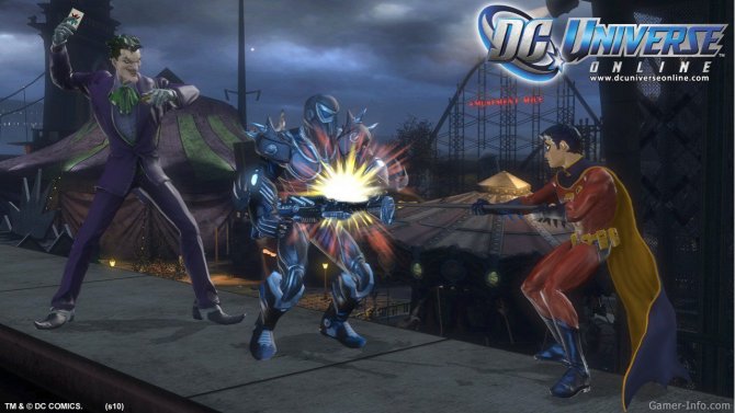 Скриншот игры DC Universe Online