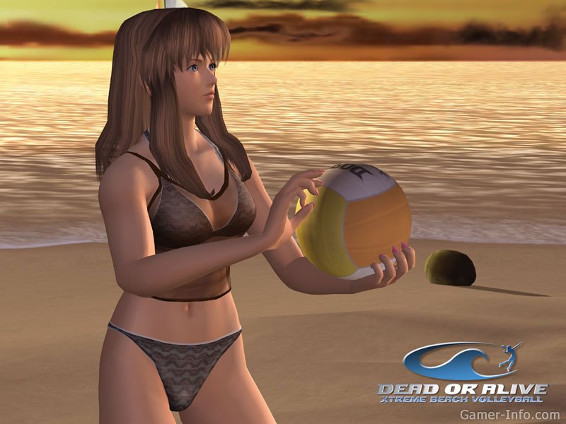 Finest Dead Are Alive Volleyball Naked Gif