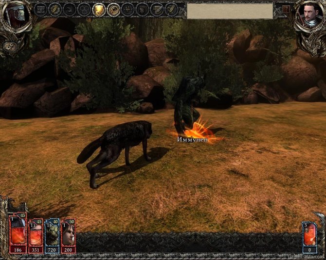 Скриншот игры Disciples III: Resurrection