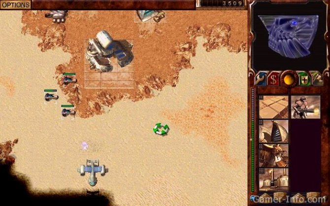 Скриншот игры Dune 2000