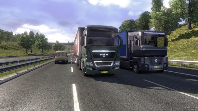 Скриншот игры Euro Truck Simulator 2
